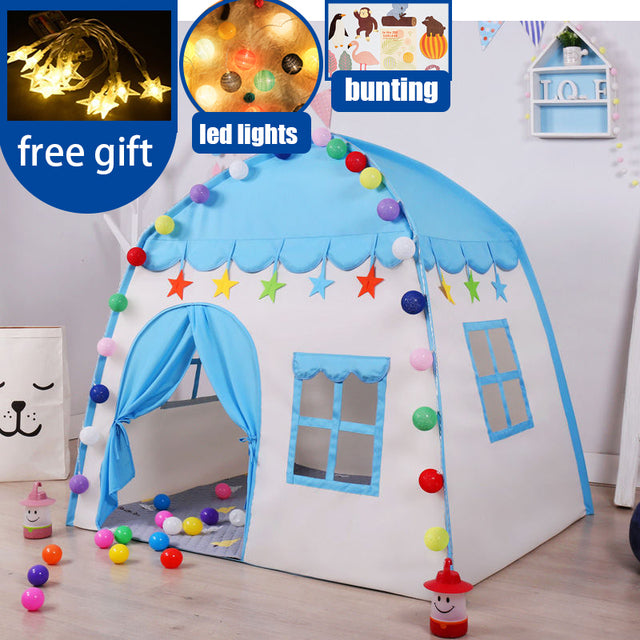 Children's Play Tent House Set | Indoor & Outdoor | 2-4 Kids