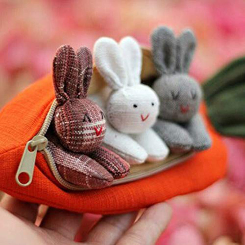 Baby Bunny Carrot Purse