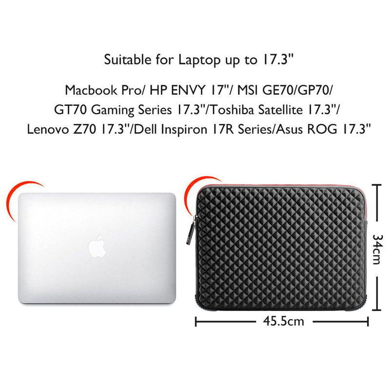 17.3" Ultimate Laptop Protection Sleeve | Waterproof | Shock Resistant