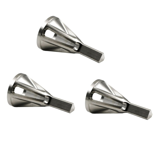 3pcs Deburring External Chamfer Drill Bits | Stainless Steel