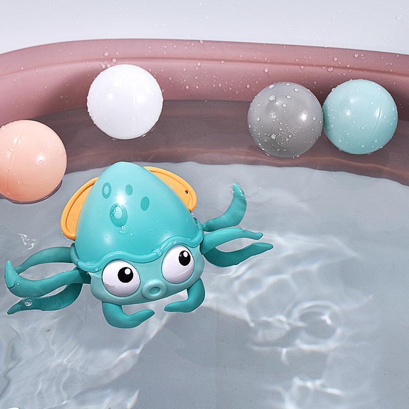 Baby Octopus Clockwork Bath Toy