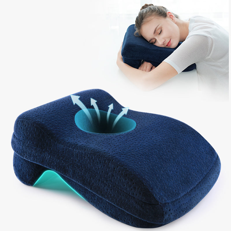 PerfectNap Pillow | Memory Foam Desk Sleeping Pillow | Bamboo Charcoal