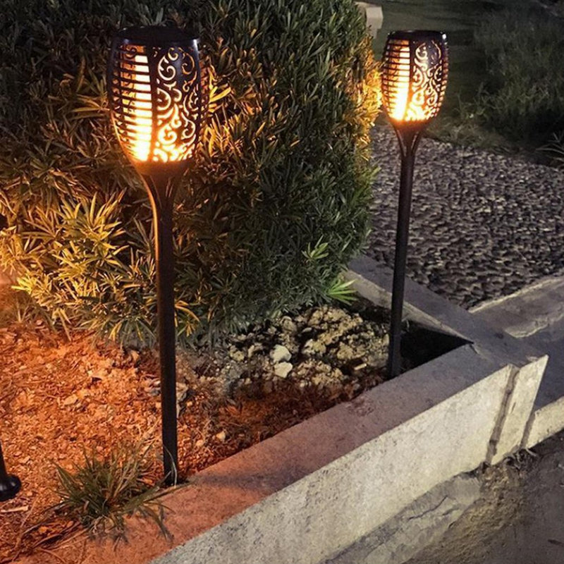 Ornate Carved Garden & Lawn Stake Light | Solar Powered | 1PC