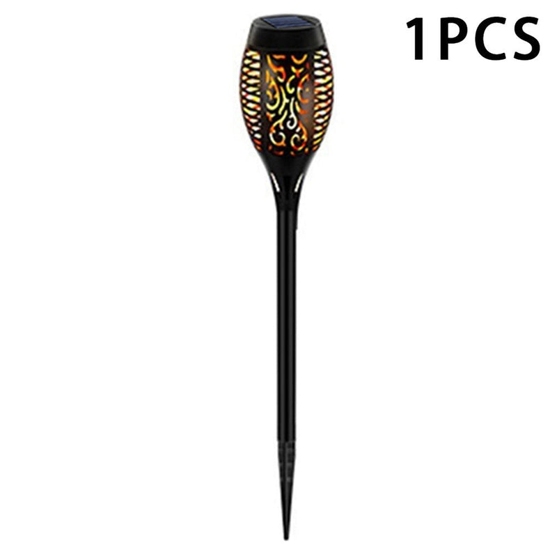 Ornate Carved Garden & Lawn Stake Light | Solar Powered | 1PC