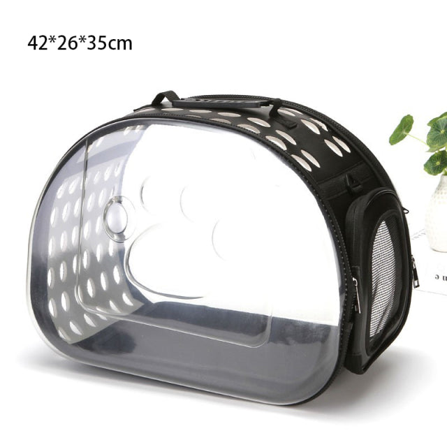 Transparent Breathable Pet Carrier