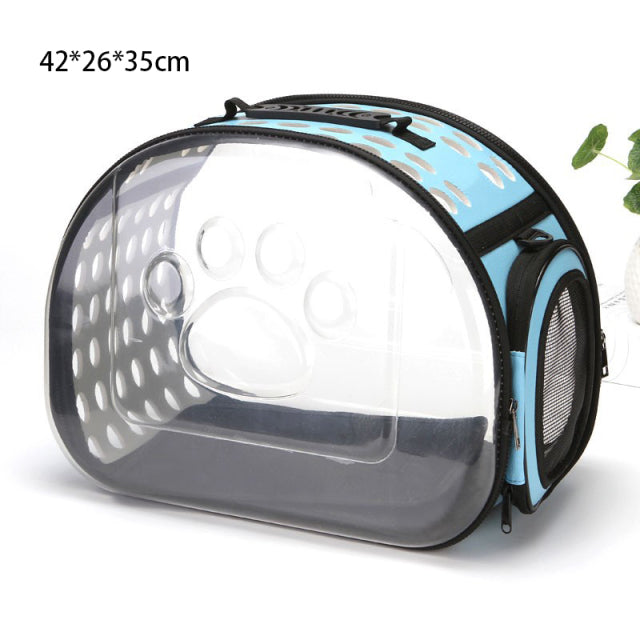 Transparent Breathable Pet Carrier