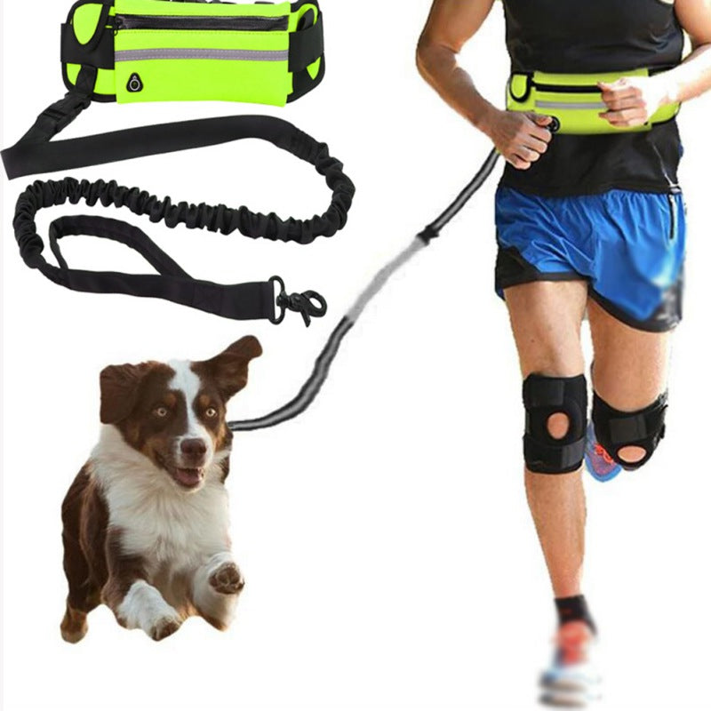 Hands-Free Dog Leash & Waist Pouch