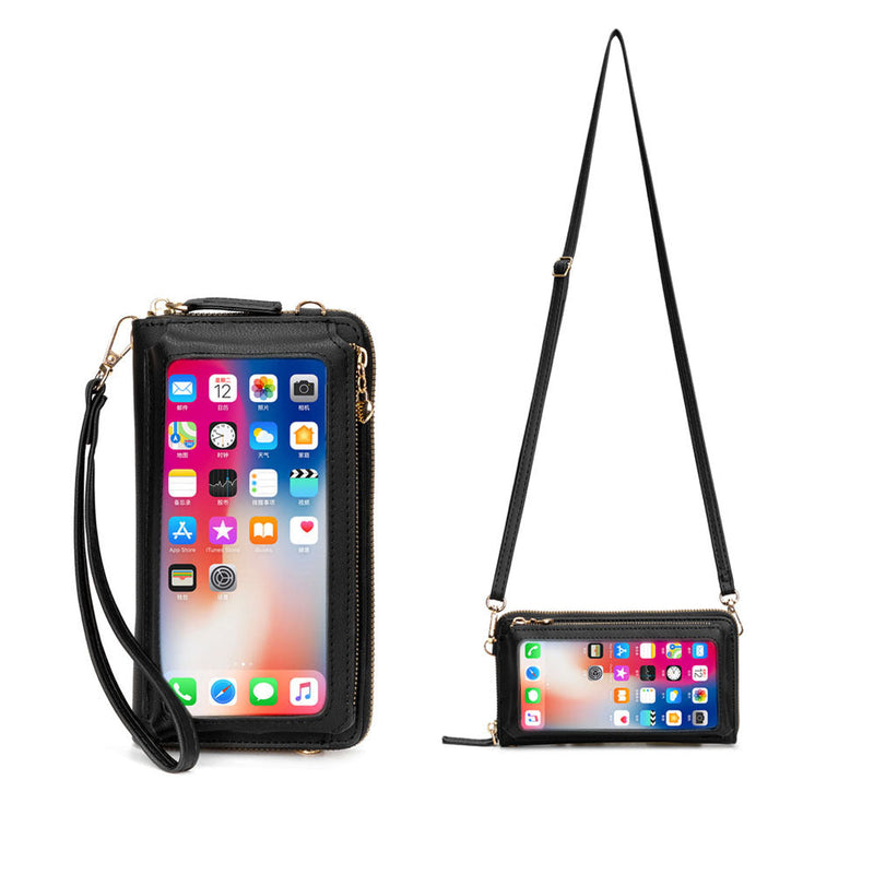 Cell Phone Purse | Transparent Touchscreen Protector & Carrier