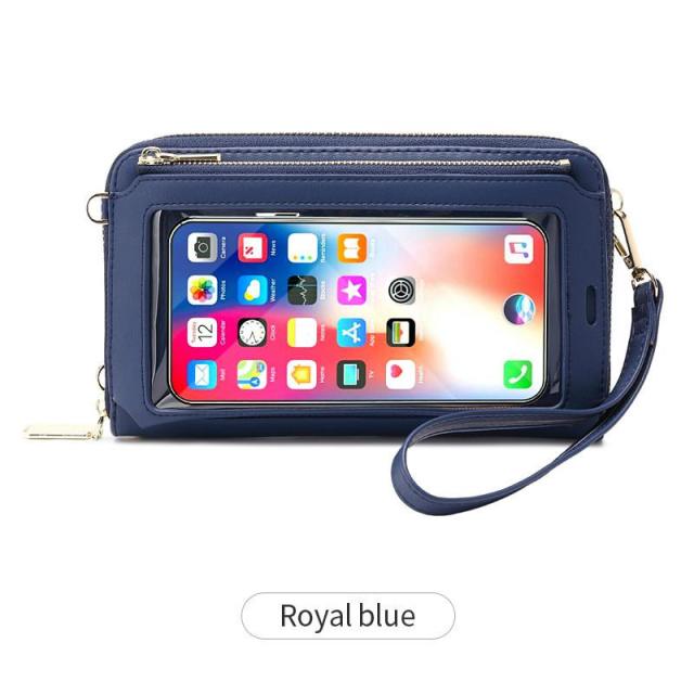 Cell Phone Purse | Transparent Touchscreen Protector & Carrier