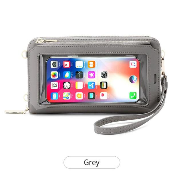 Cell Phone Purse | Transparent Touchscreen Protector & Carrier