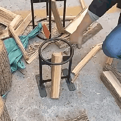 Kindling & Log Splitter | Cast Steel for Smarter Woodcutting