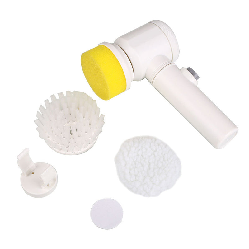 Handheld Electric Scrubber Cleaner | 5-in-1 | 3 Brush Heads