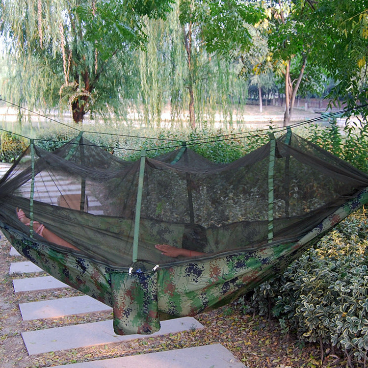 Heavy Duty Mosquito Net Hammock | Full Protection