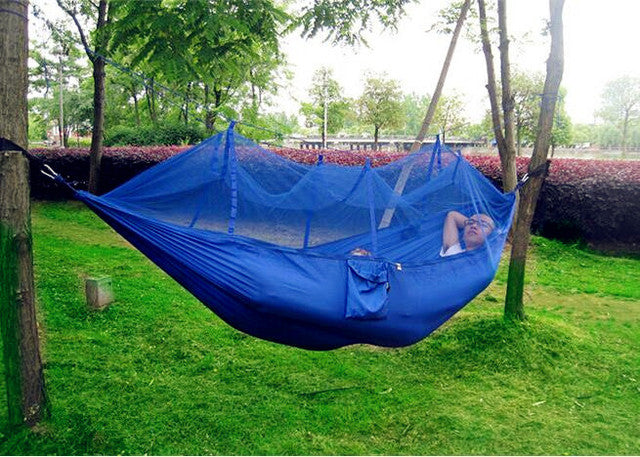 Heavy Duty Mosquito Net Hammock | Full Protection