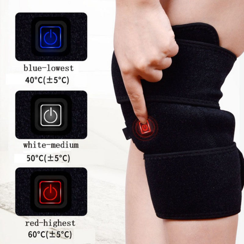 Soothing Plug-In Self-Heating Knee Brace