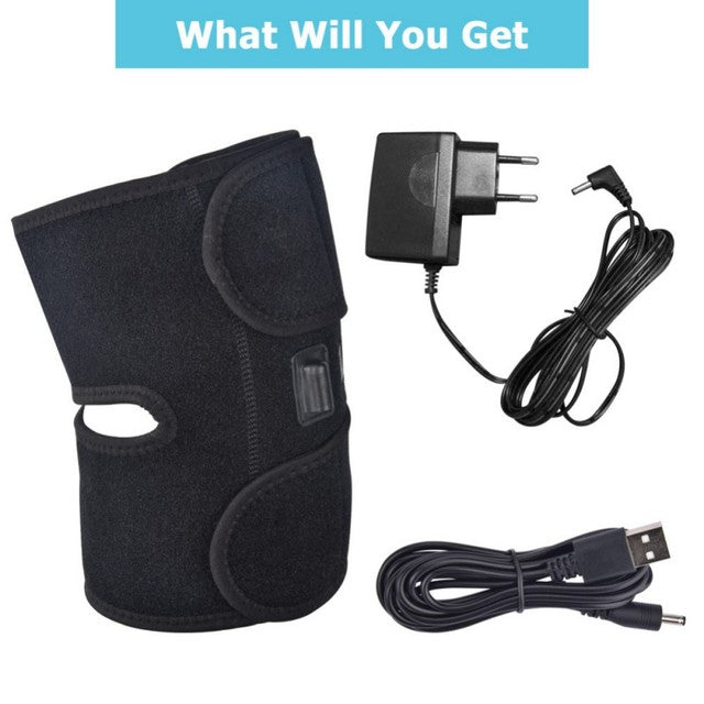 Soothing Plug-In Self-Heating Knee Brace