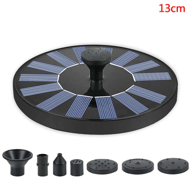 Mini Solar Power Water Fountain