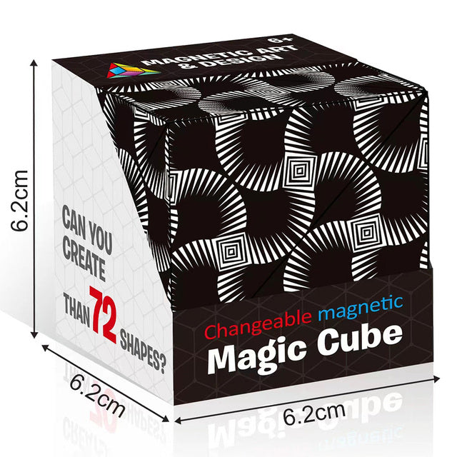 72-in-1 Transformable Magic Cube Puzzle