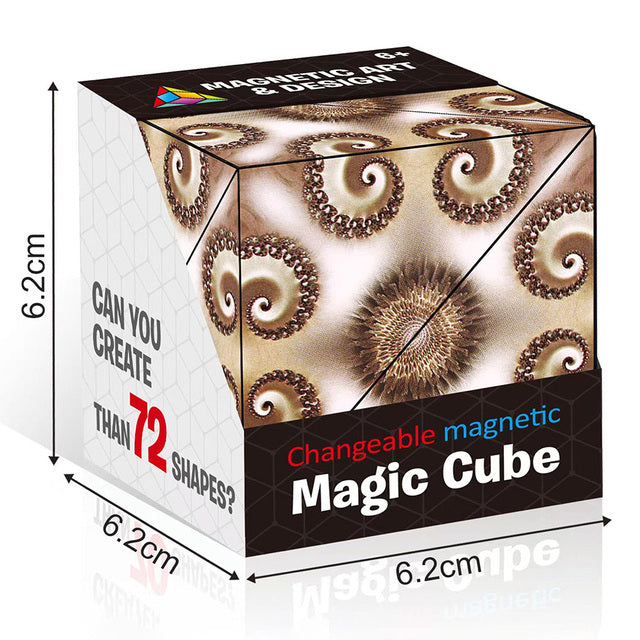 72-in-1 Transformable Magic Cube Puzzle