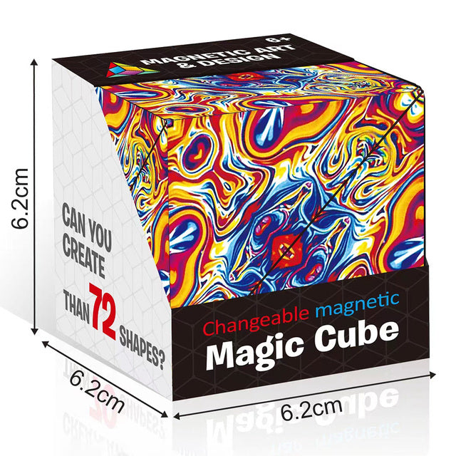 72-in-1 Transformable Magic Cube Puzzle