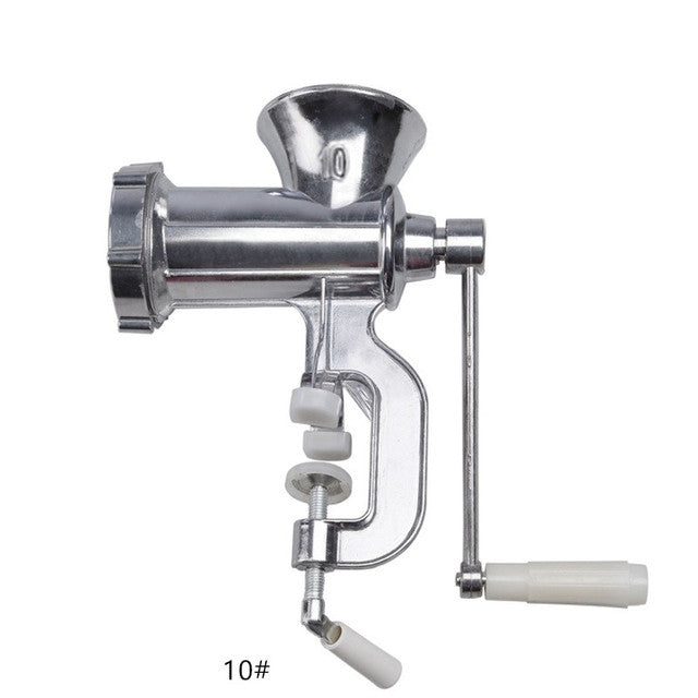 Hand-Crank Meat Grinder & Sausage Filler