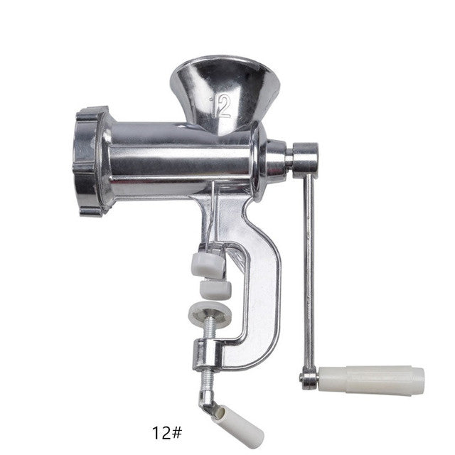 Hand-Crank Meat Grinder & Sausage Filler