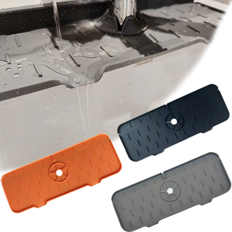 Flexible Anti-Spill Sink Tray | 6 Colors