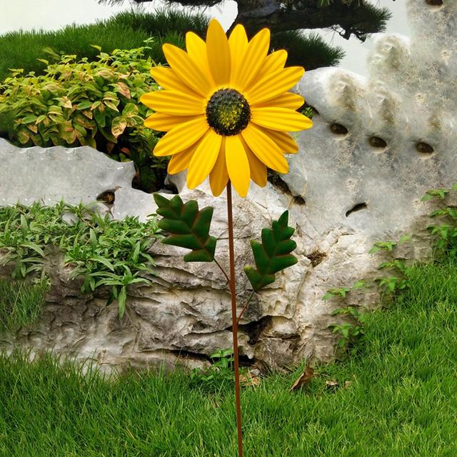 Sunflower Windmill | Lawn & Garden Decor