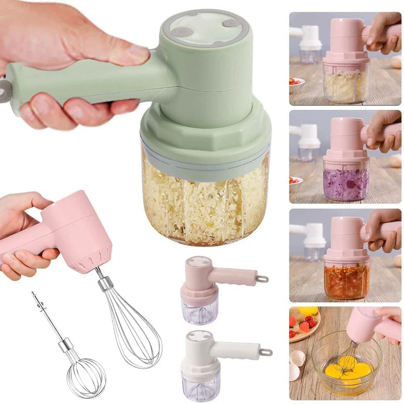 BlendNChop™ | 2-in-1 Handheld Blender & Chopper