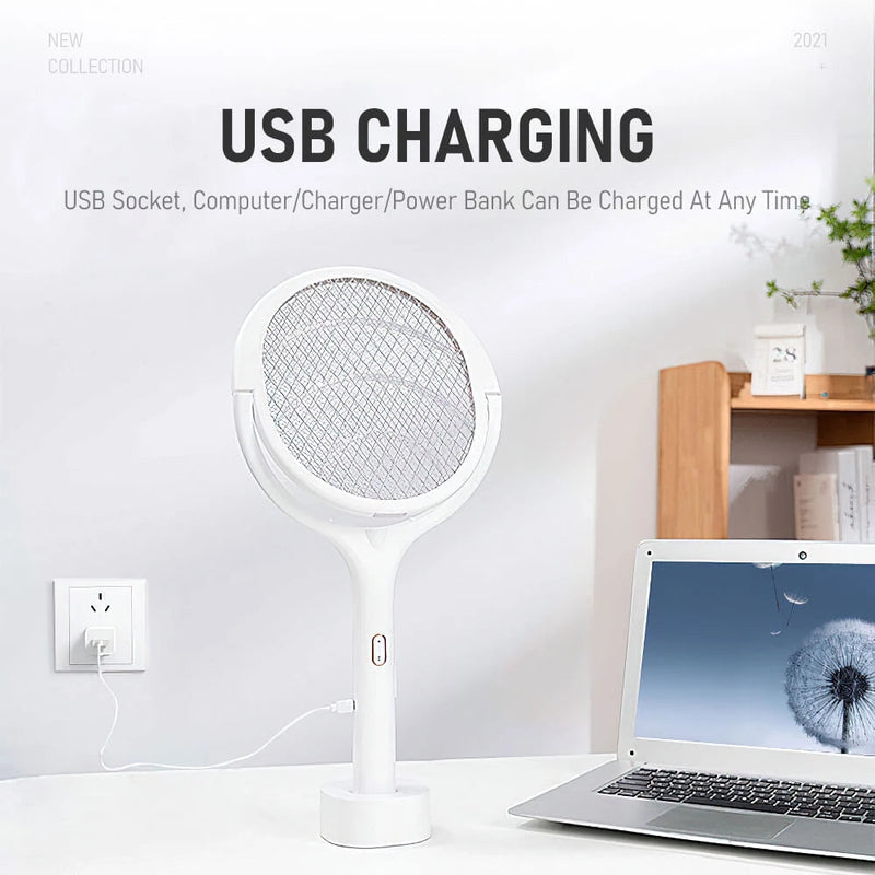 Rotating Mosquito Killer Lamp Mosquito Swatter