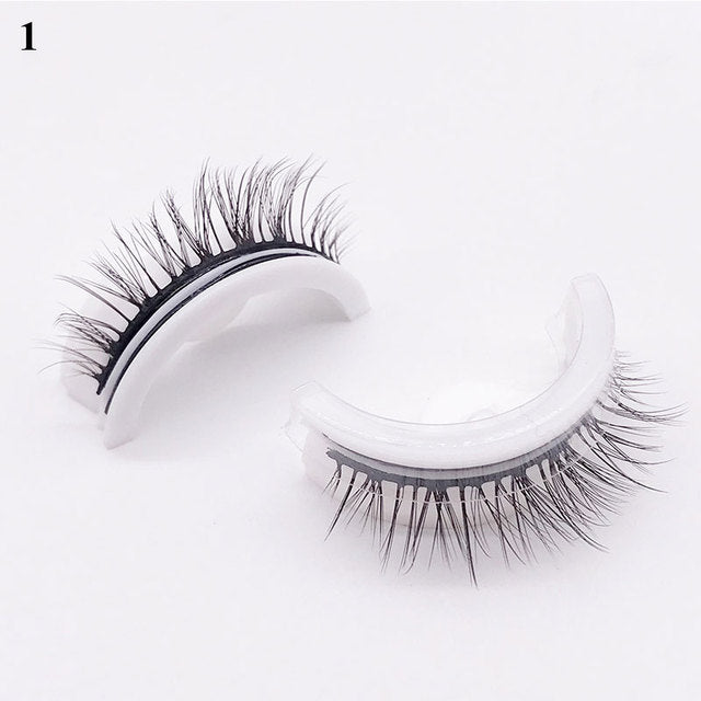 Reusable & Reversible Self-Sticking False Eyelashes