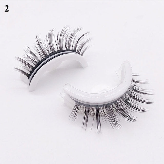 Reusable & Reversible Self-Sticking False Eyelashes