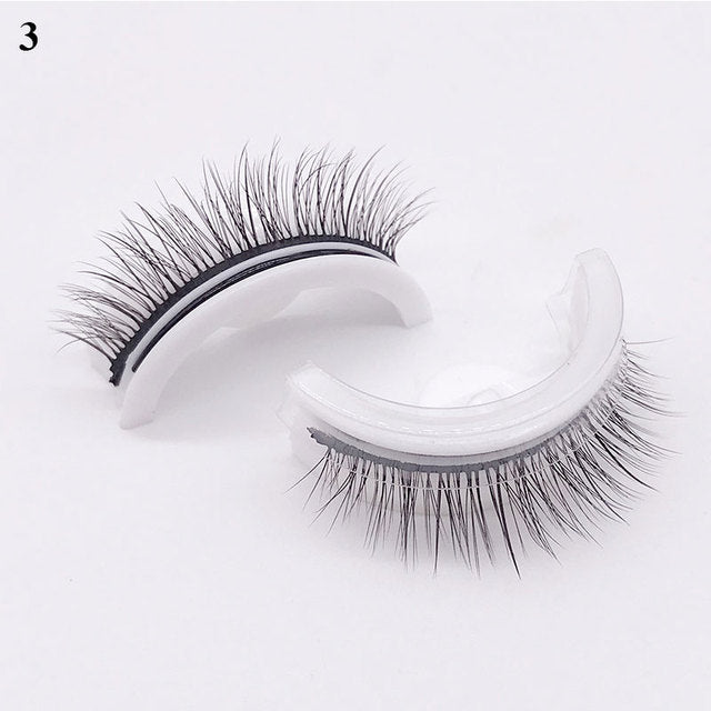 Reusable & Reversible Self-Sticking False Eyelashes