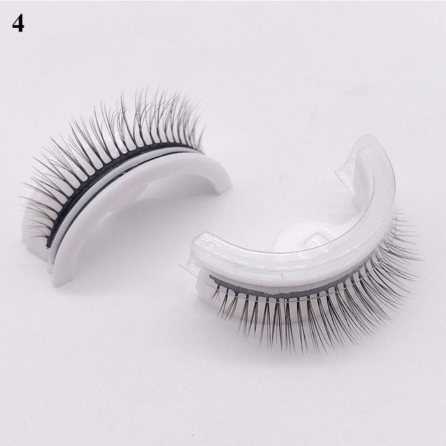 Reusable & Reversible Self-Sticking False Eyelashes