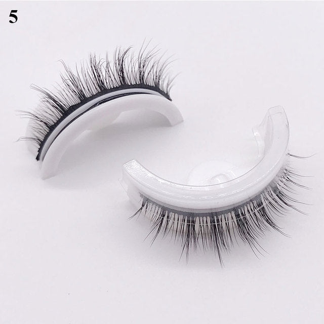 Reusable & Reversible Self-Sticking False Eyelashes