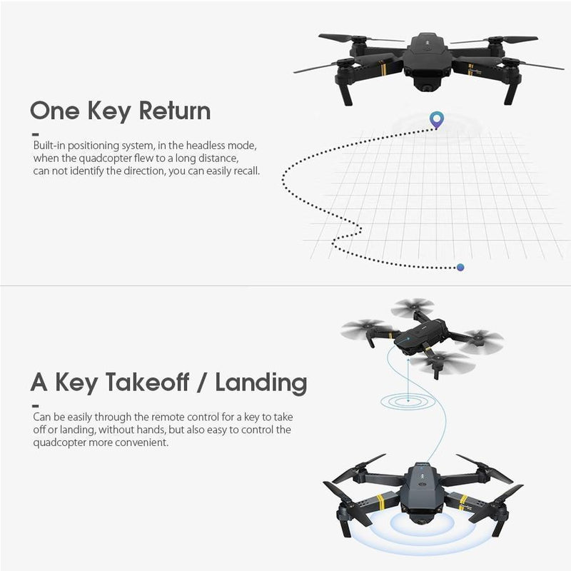 Best Drone X Pro With HD Camera WiFi FPV GPS RC Quadcopter