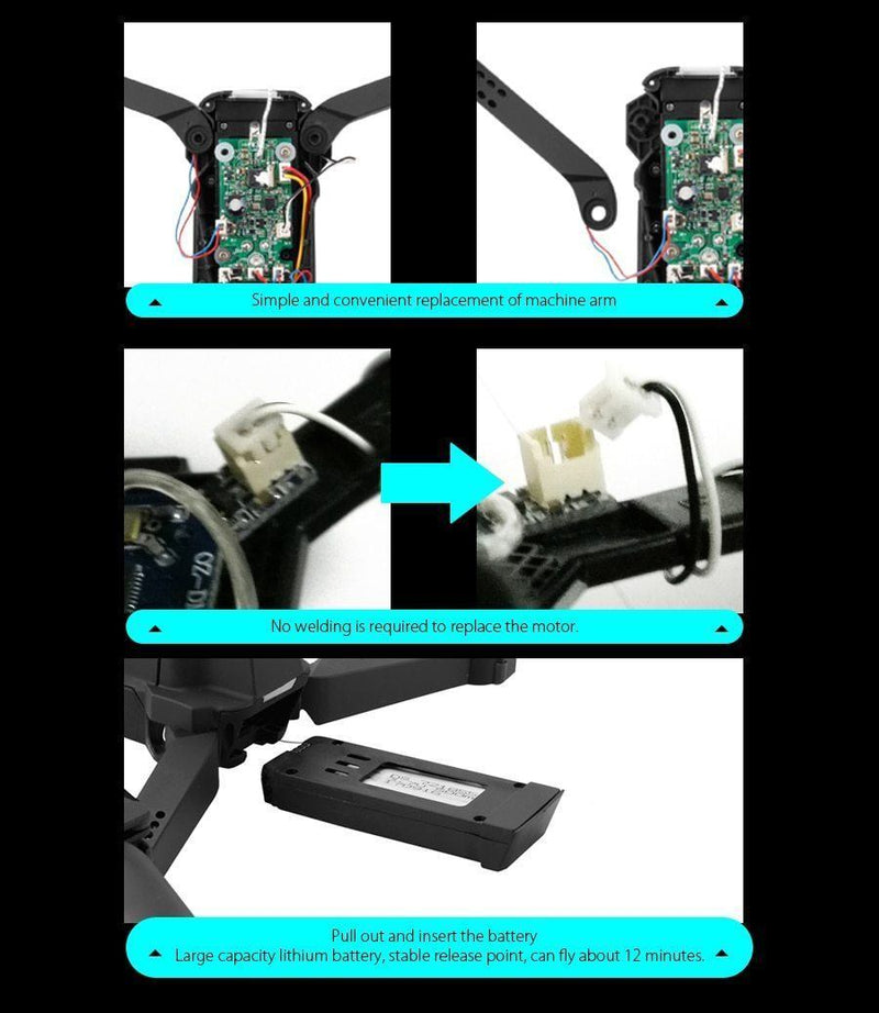 Best Drone X Pro With HD Camera WiFi FPV GPS RC Quadcopter
