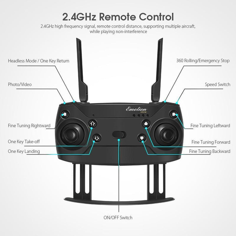 Best Drone X Pro With HD Camera WiFi FPV GPS RC Quadcopter