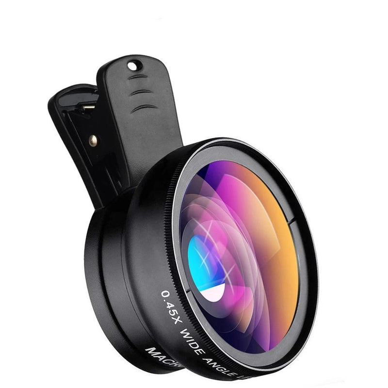 0.45x Super Wide Angle & 12.5x Super Macro Lens HD Camera Lens