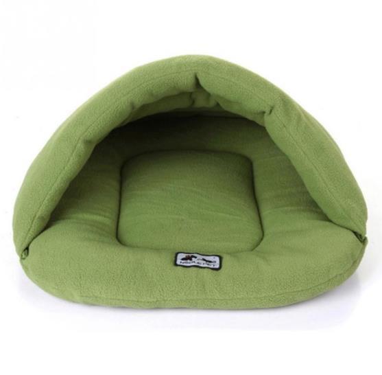 Warm Sleeping Fleece Dog Bed