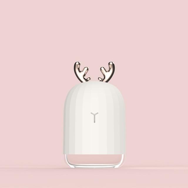 220ML Ultrasonic Air Humidifier with LED Night Lamp