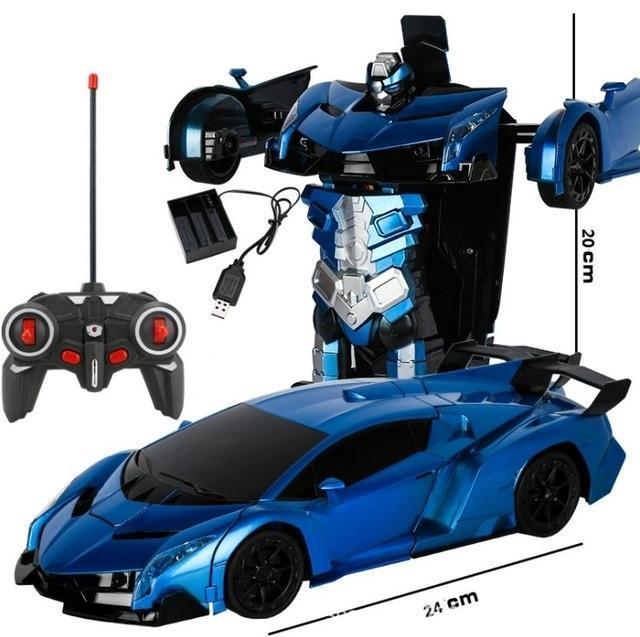 2 in 1 Transformer Remote Control Car Toy Gift For Kids