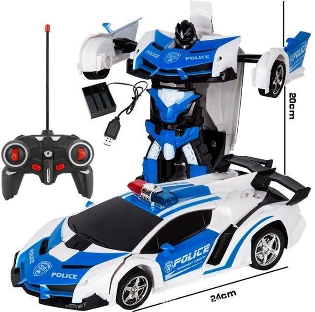 2 in 1 Transformer Remote Control Car Toy Gift For Kids