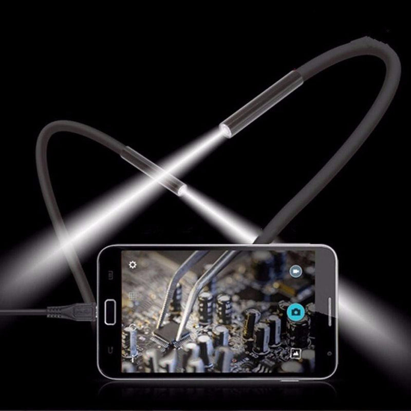 Waterproof Inspection Wire Lens Endoscope Camera For OTG Compatible Android Phones