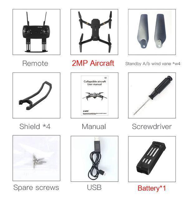 Best Drone X Pro With HD Camera WiFi FPV GPS RC Quadcopter