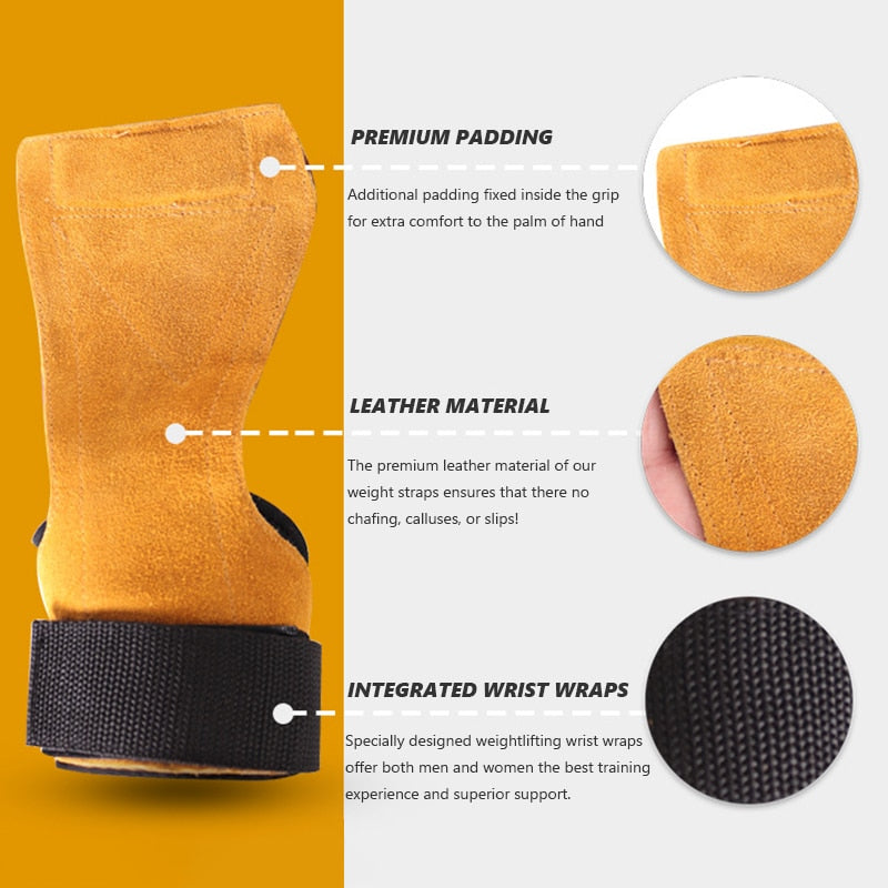 SKID Weightlifting Gloves | Cowhide