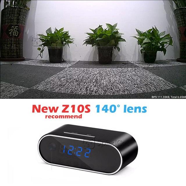 Mini Camera Clock Time with Security Night Vision