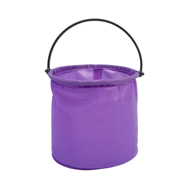 Collapsible Sand Bucket – Portable Beach & Garden Tool for Kids & Family Fun