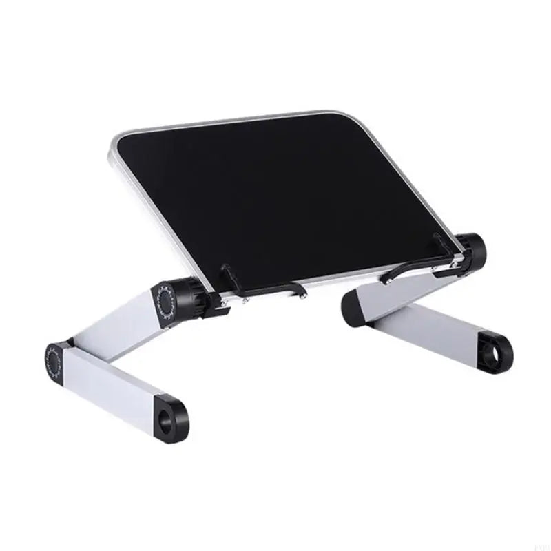 Adjustable Desk Book Stand – 360° Foldable Reading Holder with Clips for Study, Cookbooks, & Desk Organization