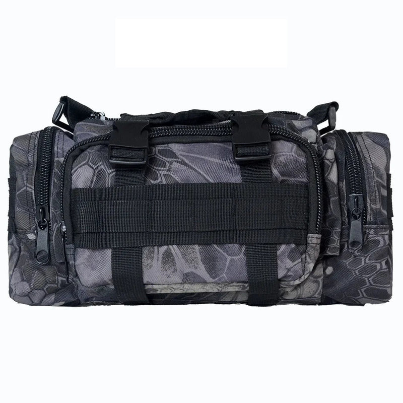 Waterproof Waist Fanny Pack for Men – Sling Shoulder Bag for Hiking, Fishing, Climbing, and Outdoor Adventures in Rugged Style